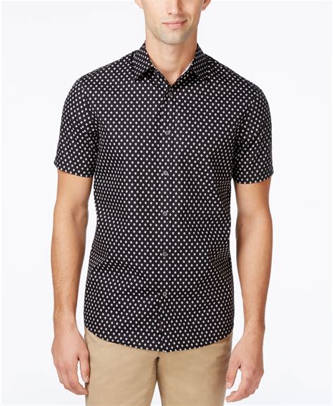 michael kors mens short sleeve shirts|michael kors men's outlet.